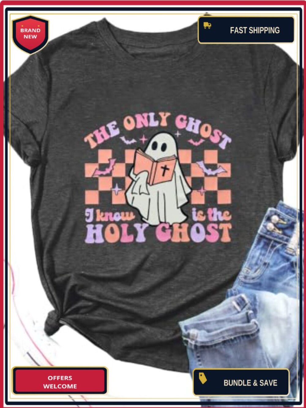 Halloween Teacher Shirt Reading Books T-Shirt Book Lover Tee